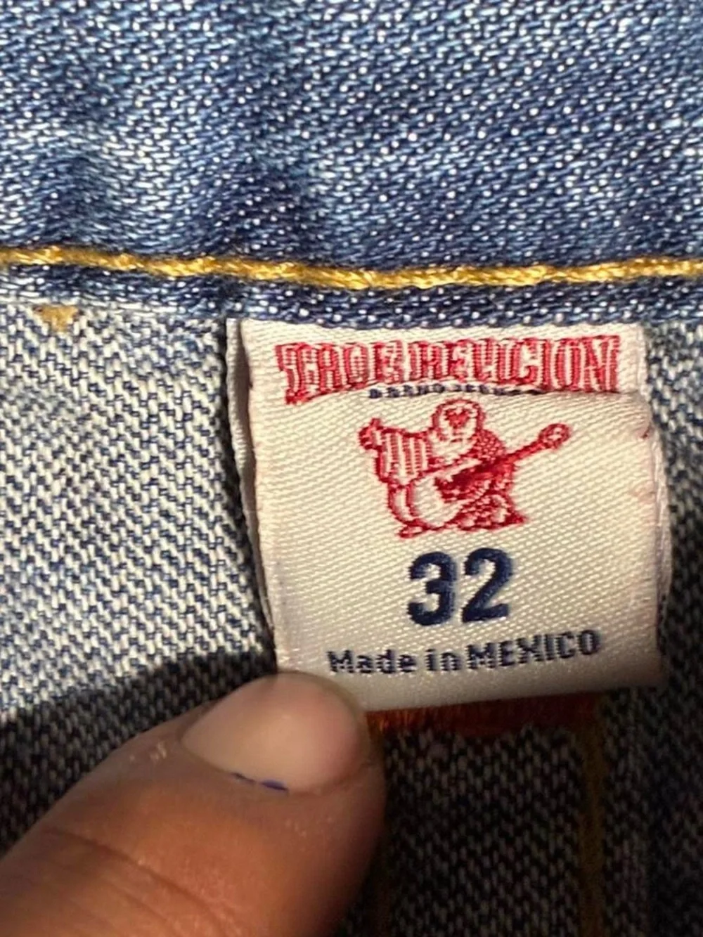 True Religion straight leg